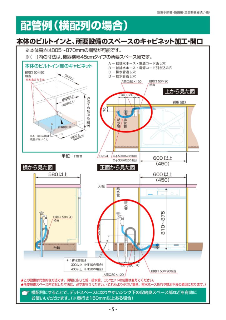 食洗機の 国内メーカー と 海外メーカー の違い 澪工房 Mio Kobo 札幌でオーダー家具 インテリアの設計 製造